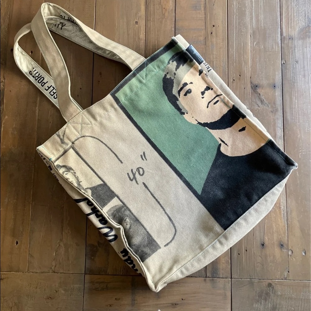 Vintage Andy Warhol Everyday canvas Tote Bag